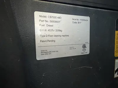 Used 2018 NILFISK CS7000 48D Washers/Scrubbers Michigan US | Aucto #1335125
