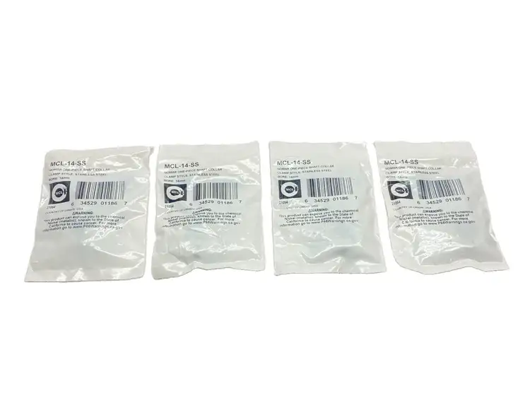 New | in-Stock Ruland 14mm One-Piece Clamp Shaft Collar 30mm OD 11mm Width LOT OF 4 Clamps Michigan US | Maverick Industrial Sales #1453970