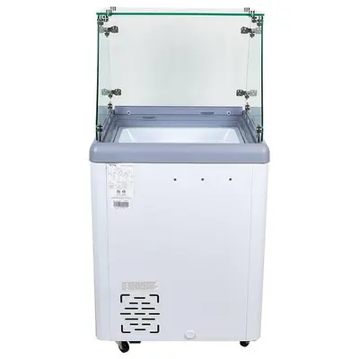 4 tube ice cream dipping cabinet