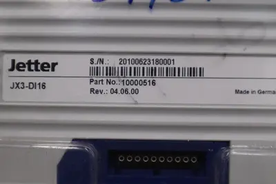 Jetter JX3-DI16 10000516 Expansion Module NEW UNIT STOCK H186A