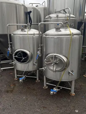 UPDATE (2) Available - Used 5 bbl / 155 gal jackete brite/ storage tanks