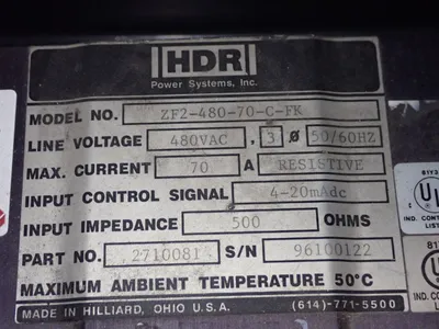 USED AMETEK ZF248070CFK