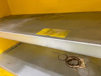 Used ULINE 45 GALLON CAPACITY FLAMMABLE LIQUID STORAGE CABINET Misc Industrial Equipment | Maverick Industrial Sales #1113283