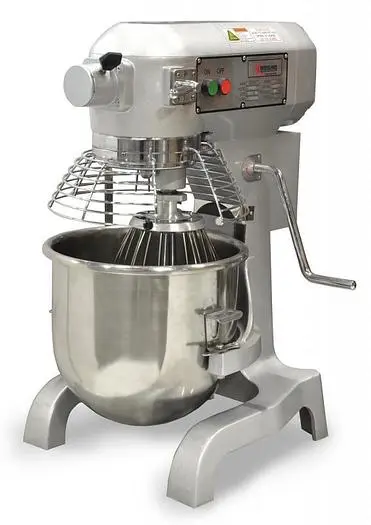 20QT Standard-Duty Planetary Mixer with Guard – 110V, 1120W