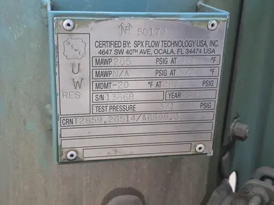 USED SPX FLOW HANKISON HHL-260
