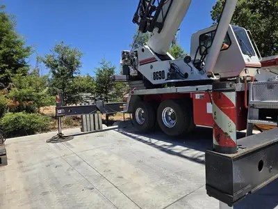 Used 2008 LINK-BELT HTC-8690 Telescopic Boom Lifts California US | Ben Kaplan Equipment #1233508