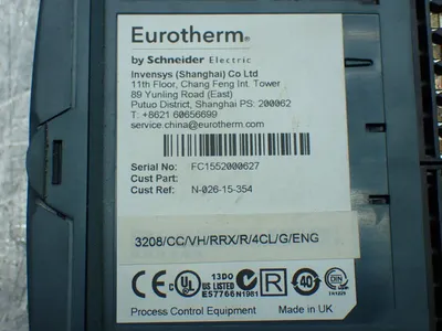 Used EUROTHERM 3208/CC/VH/RRX/R/4CL/G/ENG Temperature Controls Ohio US | HGR 24 #802957