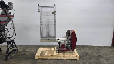 9.7" x 10" Wittmann Knife-Mill Auger Granulator, 9.24 HP