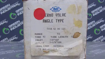 Alco Controls Thermo Valve ZZIR 62 OG 125 XC7260G125-2B New