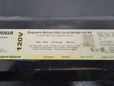USED SYLVANIA MB1/2X48/96/HO/120 RS
