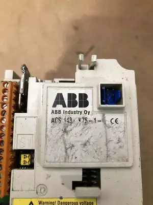 ABB ACS 143 K75-1-U AC Drive -Parts/Repair