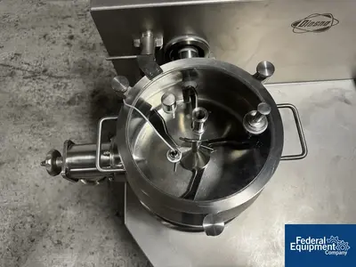USED DIOSNA 10 Liter Diosna High Shear Mixer, S/S, Model P/VAC-10