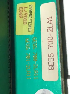 USED SIEMENS 6ES5 700-2LA12