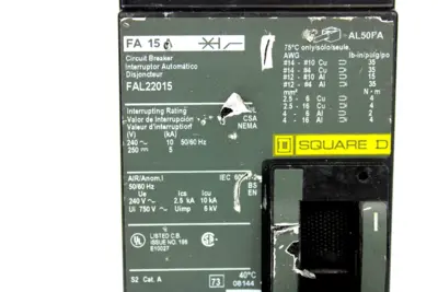 USED SQUARE D FAL22015