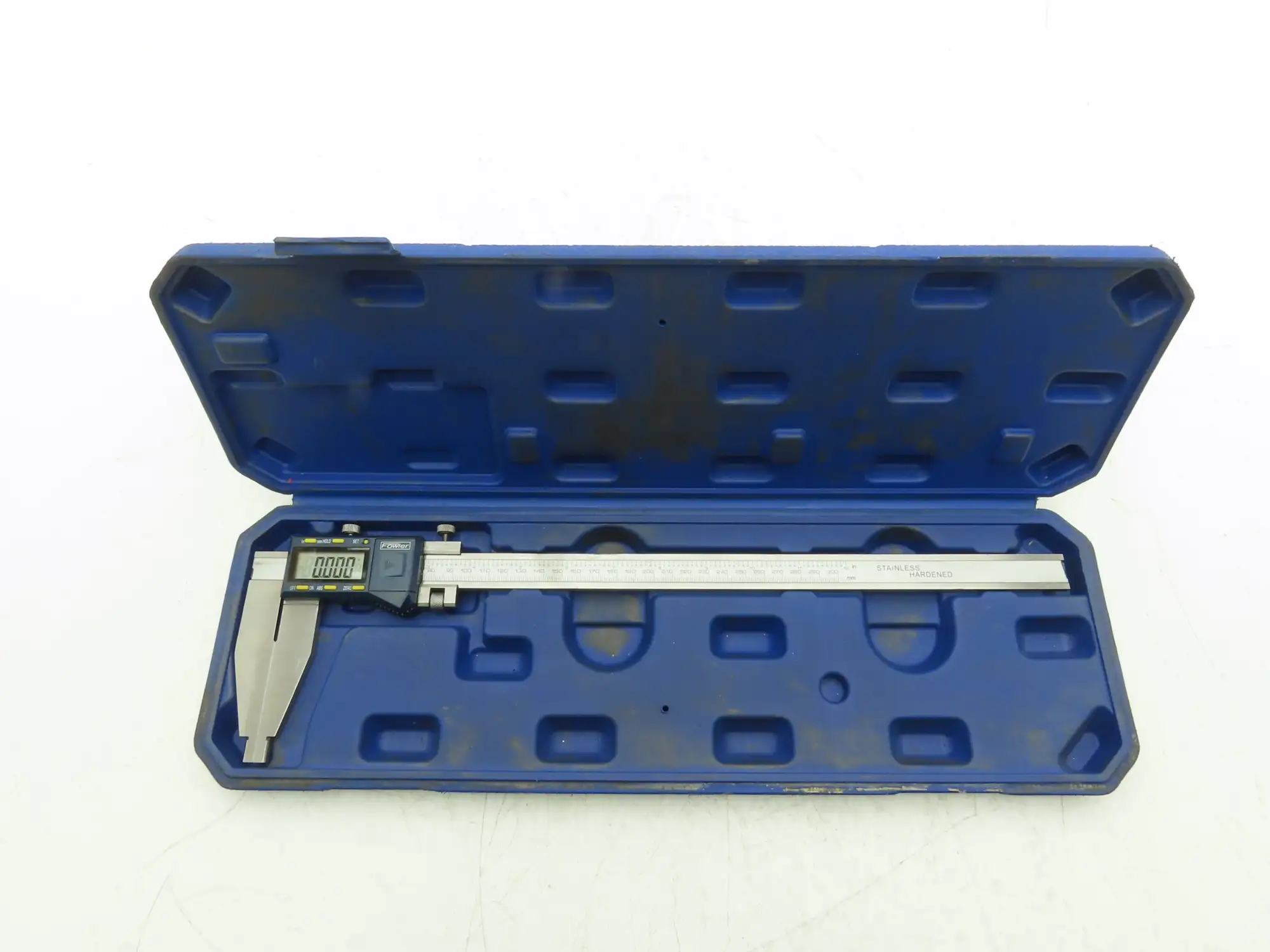 Fowler 54-100-312-0 Xtra-Range Digital Caliper 0-12" 300mm .0005 Nib Jaws w/Case