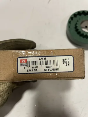 TB Wood’s 6J138 6JX1 3/8 Sure-Flex Sleeve Coupling Insert -NIB