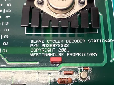 New | in-Stock Westinghouse Rev 0 Slave Cycler Decoder Stationary PCB Printed Circuit Boards (PCB) Michigan US | Maverick Industrial Sales #1507211
