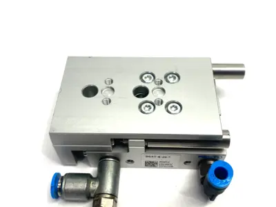 USED FESTO PNEUMATIC MINI SLIDE ACTUATOR 8MM PISTON 20MM STROKE 8085111
