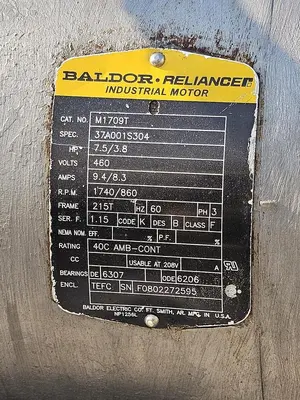 Used 1750 Gallon Tank, 304 Stainless Steel, With Sweep Agitation, Electrically Heated