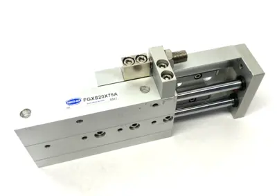 Used Fabco-Air Double-Acting Pneumatic Linear Guided Slide Actuator Pneumatic Cylinders Michigan US | Maverick Industrial Sales #1402160
