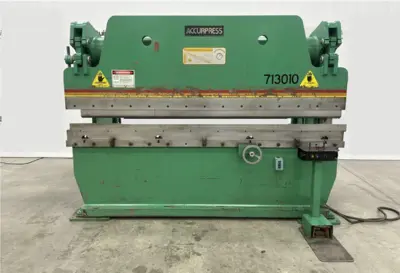 1987 ACCURPRESS 713010 Brakes, Press | Active Machinery Sales, Inc. (1)