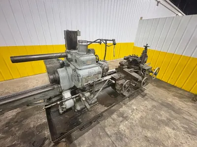 #2A WARNER & SWASEY MODEL #M-510 TURRET LATHE WITH BAR FEED: YOBRO #24459