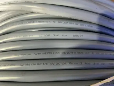 Used LUTZE 108377A Cable & Wire Ohio US | HGR 24 #1286807