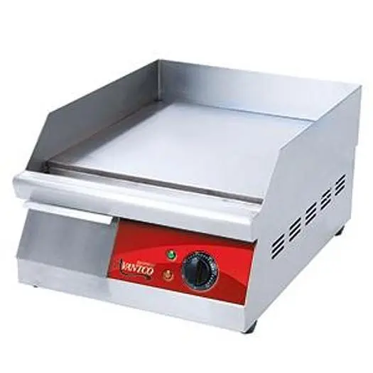 16" WIDE ELECTRIC FLAT TOP GRILL