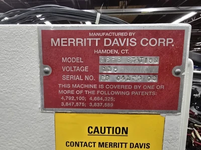 3" Merritt Davis Extruder Co Extrusion System with 1.25" Merritt Co-Extruder