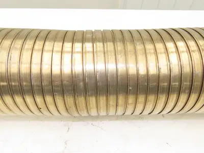6" Flexible Metal Exhaust Hose Pipe Stainless Steel S Lock Diesel 10' Long