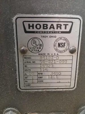 USED HOBART 84181‑D