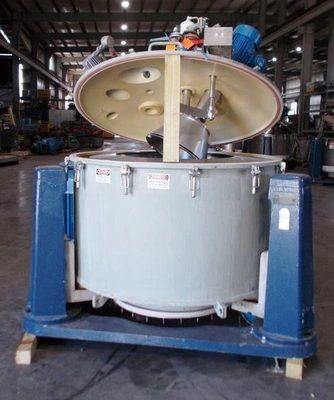 (4) Ferrum DSZ-URF 1250/630 perforate basket centrifuges, 316L SS.