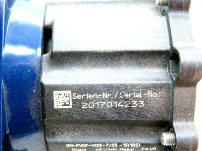 NEW SONDERMANN RM-PVDF-VKK-7/55-15 MAGNETIC ROTARY PUMP RMPVDFVKK75515