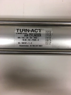 NEW Turn-Act TAC-20-SO-MS2-18.00-NC-PS26-3