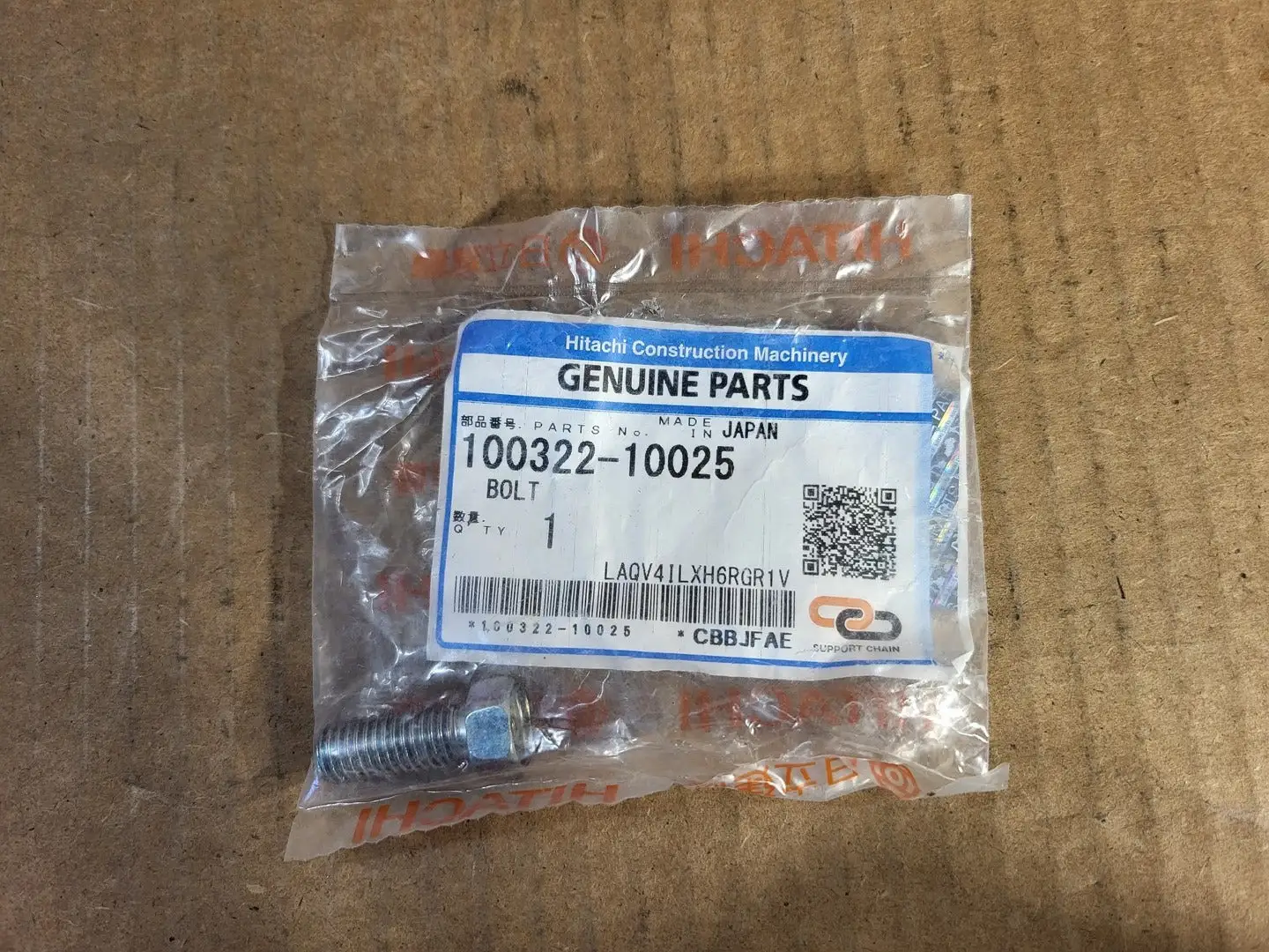 NEW HITACHI CONSTRUCTION MACHINERY 100322-10025
