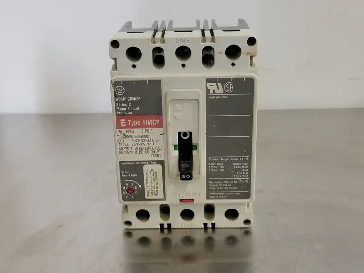 Used WESTINGHOUSE HMCP030H1CB Switchgears British Columbia CA | Lenmark #241732