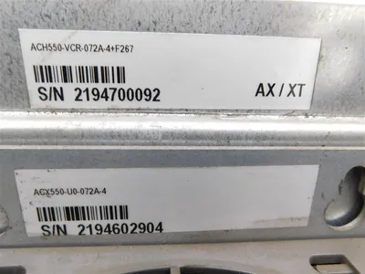 USED ABB ACH550-VCR-072A-4+F267