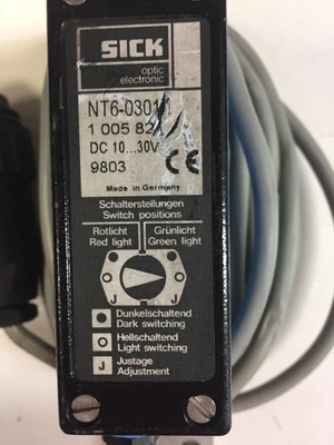USED SICK OPTIC ELECTRONIC NT6-03011