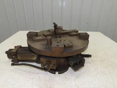 Air-Hydraulics 14" Pneumatic Rotary Index Table