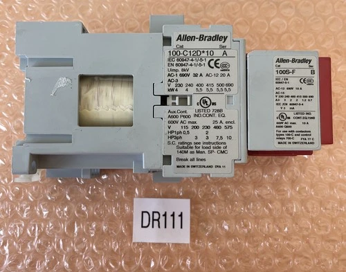 NEW ALLEN BRADLEY, AB,  ROCKWELL AUTOMATION 100S-C12DJ14BC Ser A
