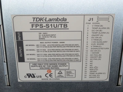 Used TDK LAMBDA _UNKNOWN_ AC/DC Power Supplies Texas US | OCO Industrial #1700235