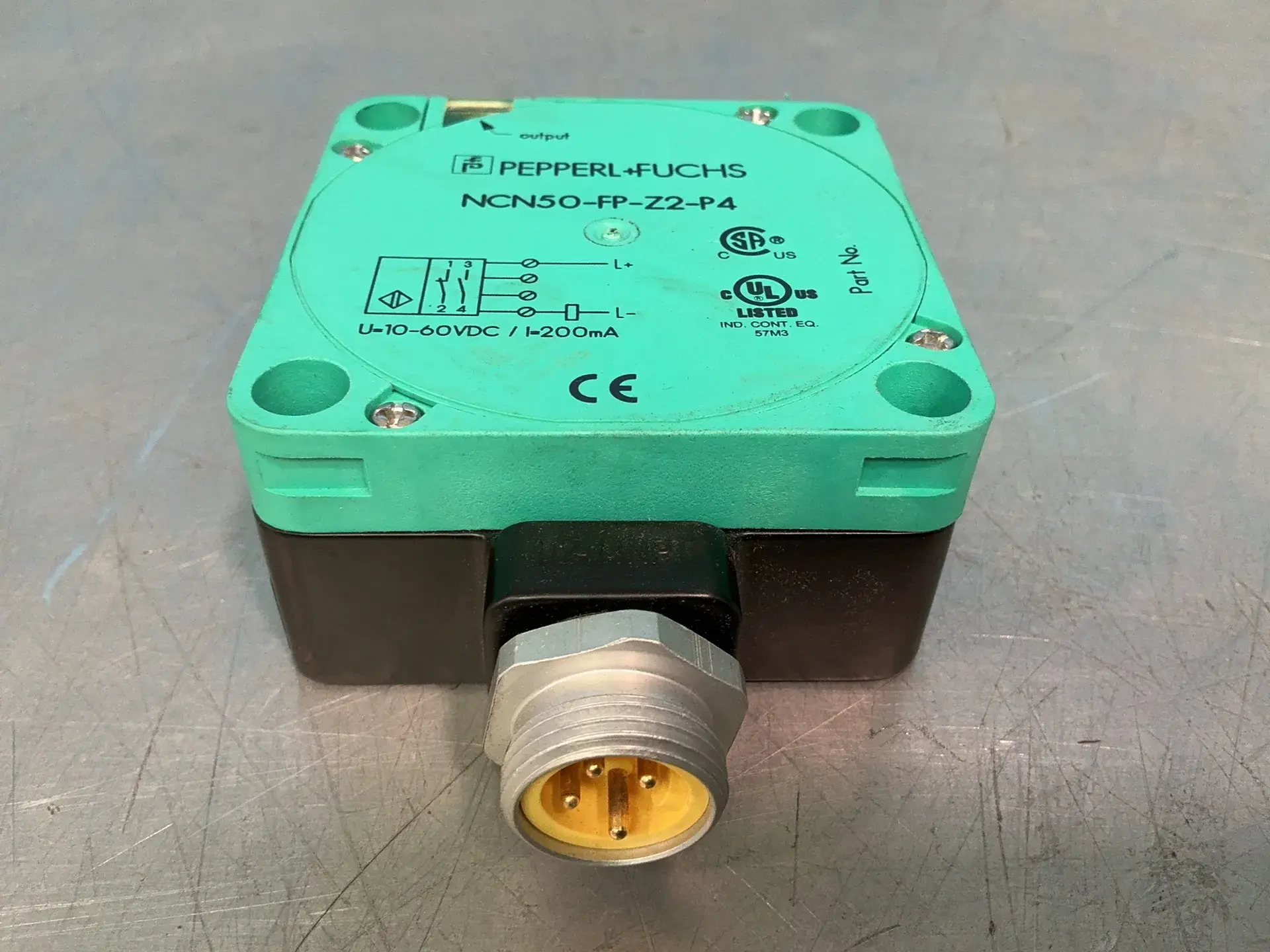 Used PEPPERL + FUCHS NCN50FPZ2P4 Proximity Sensors Ohio US | HGR 24 #1550040