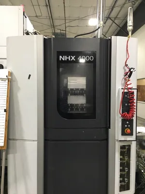2014 DMG MORI NHX 4000 MACHINING CENTERS, HORIZ, N/C & CNC (Incl.Pallet Chan) | Wheeler Machinery Sales (1)