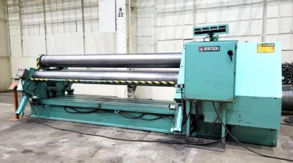 Used 2005 BERTSCH 4R-50-12 Plate Bending Rolls including Pinch Illinois US | Lion Machinery #199147