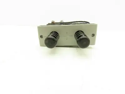 Duct-O-Wire PB-1A Single Speed Two Button Insert 125VAC 1A Per Contact NO
