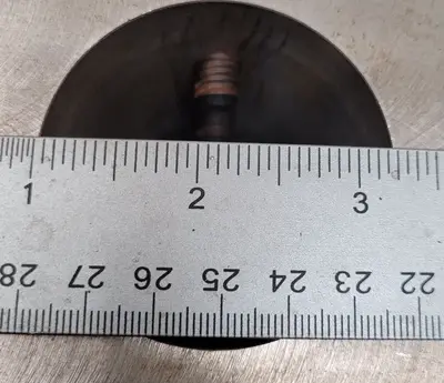 QUICK CHANGE BORING BAR TOOL POST HOLDER, LATHE TOOLING, 2.25IN BORE, 2-1/4IN WEDGE, L4IN, W5IN
