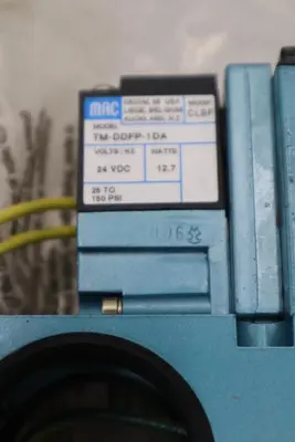 MAC 82A-AA-BKD-TM-DDFP-1DA 24VDC 150PSI - STOCK GF259A