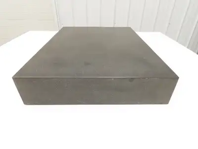 Standridge Granite Surface Inspection Plate 18 x 24 x 4" Grade A
