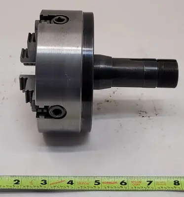 Used BISON 5" 4 JAW CHUCK Collet Chucks & Fixtures Kentucky US | Aucto #1315736