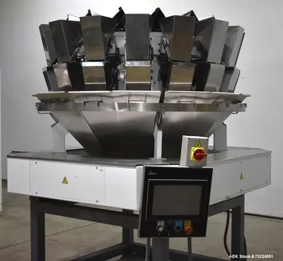 Used MASIPACK VS300 Net Weigh Filler Scale Vertical Form & Fill Illinois US | Aaron Equipment #86732